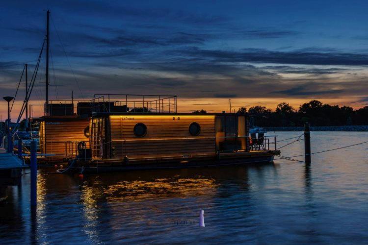 Hausboot Fjord Polaris Mit Biosauna In Barth Exteriér fotografie